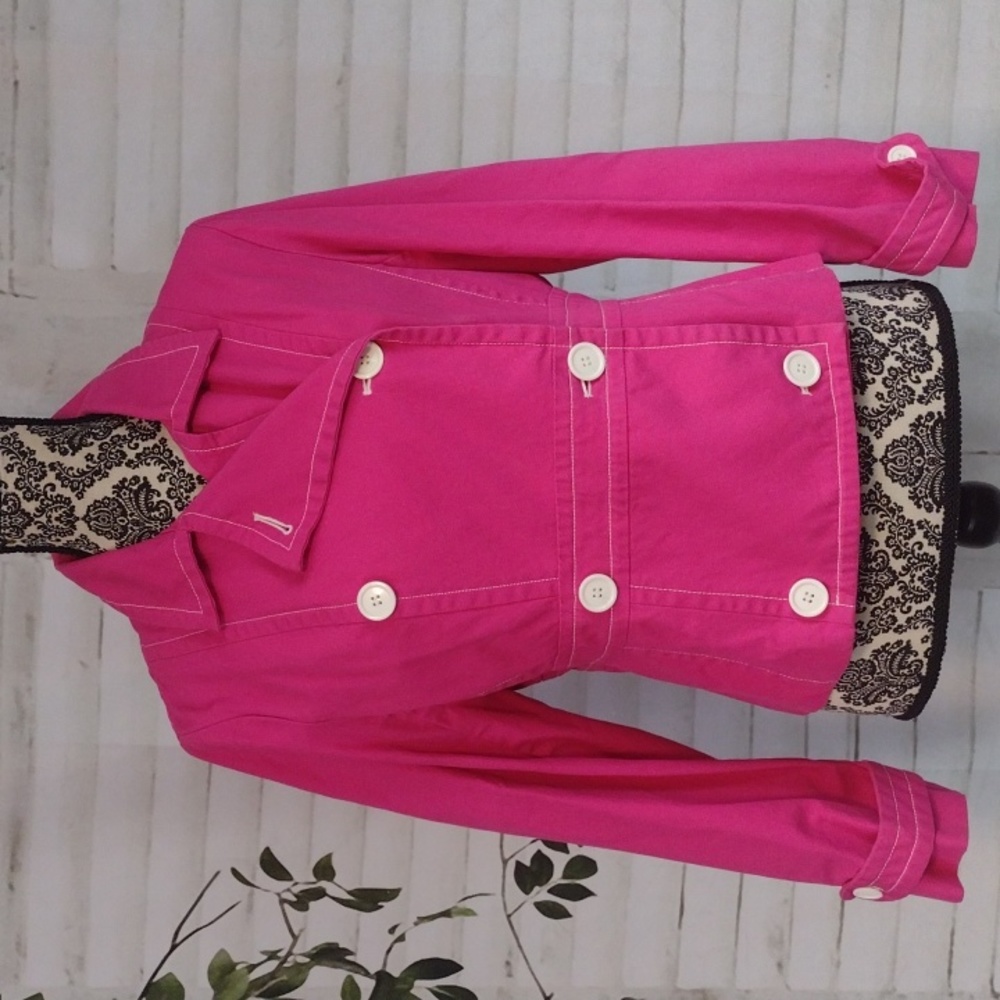 Bandolino Pink Pea Coat, 12P
